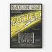 Vintageaffisch Power - Blackstone Theatre Nu