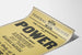 Vintage teaterposter Power Arthur Arent - Retro väggdekoration