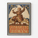 Vintageposter Pożyczka Odrodzenia Polski - Patriotisk väggdekoration