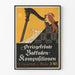 Vintageposter Pris för Ballader Konstnärlig komposition