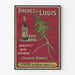 Vintageposter Prenez un Louis - Aperitif med norskt tjärdoft