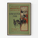Vintageposter av Roosevelt från Worcester-mässan 1902