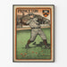 Vintageaffisch Princeton Basebollspelare