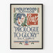 Vintageaffisch teater Hollywood Playhouse Prolog till ära