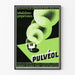 Vintageposter Pulvéol - Retroterapeutisk väggdekoration