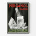 Vintageposter Purganol Daguin laxerande förstoppning