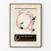Vintageposter med illustration, snabbare leverans, väggdekoration