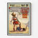 Vintageposter Quo Vadis Dekorativ - Gladiatorromersk Stil