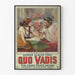 Vintageposter Quo Vadis - Vinicius och Lygia i scenen
