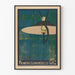 Fransk vintageposter spara gas – Retro väggdekoration