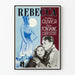 Vintagefilmposter Rebecca av Alfred Hitchcock - Retro biografiväggdekoration