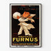 Vintageposter Furnus Värmare - Matlagning utan uttorkning