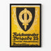 Vintageaffisch Reichswehr Brigade 25 som väggdekoration
