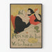 Vintageposter Reine de Joie konstnärlig väggdekoration