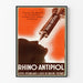 Vintageposter Rhino-Antipiol kräm immunisera