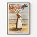 Vacker vintageposter Evangeline