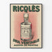 Vintageposter Ricqlès Mintlikör – Retro väggdekoration