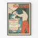 Vintageposter Ringeren - Grafisk och stiliserad väggdekoration