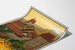 Vintageposter Riquewihr bys i Alsace