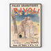 Vintageaffisch Théâtre Rivoli - Konstnärlig väggdekoration