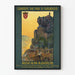 Vintageposter Rocamadour - Automobilrundturer i Haut-Quercy och Bas-Limousin