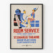 Vintageposter Room Service teater St. Charles