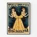 Vintageaffisch Teatern La Gaîté Rosa-Josepha Art Nouveau