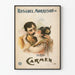 Vintageposter av Carmen med Rosabel Morrison