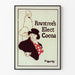 Vintageposter för Rowntree's Elect Cocoa - Retro väggdekoration