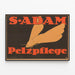 Vintageposter S.ADAM Pelzpflege - Grafisk väggdekoration — inramlat konstverk på väggen