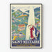 Vintageposter Saint-Nectaire Casino Auvergne Golf Station du Rein