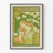 Dekorativ poster av Sainte Marie des Fleurs Art Nouveau