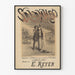 Vintageposter för Salammbô, opera i 5 akter av Camille du Locle
