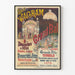 Vintageposter Salle Wagram Grand Bal och Tombola