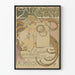 Dekorativ poster Art Nouveau - Salon des Cent 1897 av Mucha