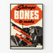 Vintageposter Salvage Bones - Retro flygplansväggdekoration