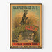 Vintageposter Sample Card No. 1 Bock Felix Klemm för retro väggdekoration