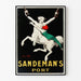 Vintageposter Sandeman's Port - Elegant och retro väggdekoration