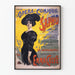 Vintageposter av Théâtre de l'Opéra-Comique Sapho väggdekoration