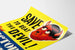Vintageposter 'Save to Beat the Devil' - Retro väggdekoration