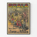 Vintageposter Scala - L’Enfer des Revues dekorativ