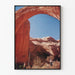Dekorativ poster av Arc de Pierre Rainbow Bridge Utah