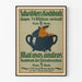 Vintageposter av Scheiblers Kochbuch kokbok
