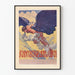 Vintageaffisch för Schneebergbahn i Wien - Konstnärlig väggdekoration poster