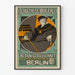 Vintageposter för Schultheiss Brauerei Berlin för väggdekoration