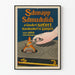 Vintageposter Schwapp Schnuckdich för snabbantändning av spis och lampa