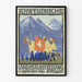 Vintageposter Schweiz Nationella Bernutställningen 1914
