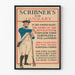 Vintageposter Scribner's januari - Historisk väggdekoration