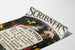 Vintageaffisch Scribner's för oktober med hösttema