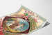Vintageposter av North Carolina Tobakssigill av Marburg Brothers